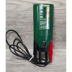 Extech Instruments ET50 Solenoid Voltage Tester w/ lntegral Leads Meter-Tested